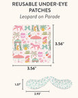 Leopard on Parade Reusable Under-Eye Patches