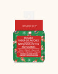 Cheery Christmas Dogs Reusable Under-Eye Patches