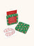 Cheery Christmas Dogs Reusable Under-Eye Patches
