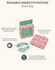 Game Day Reusable Under-Eye Patches