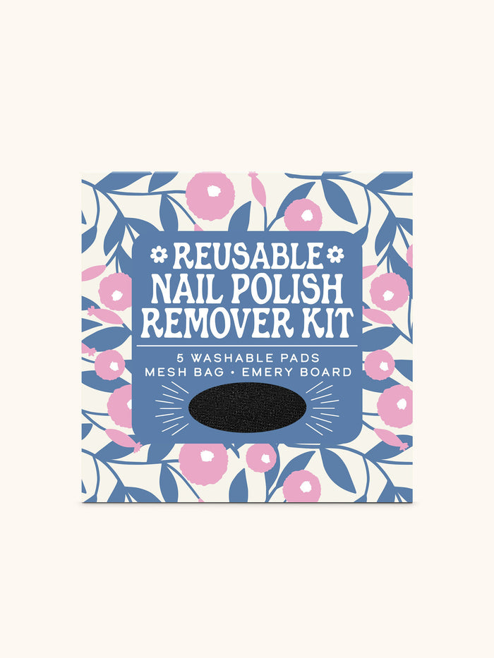Blushing Dahlias Reusable Nail Polish Remover Kit