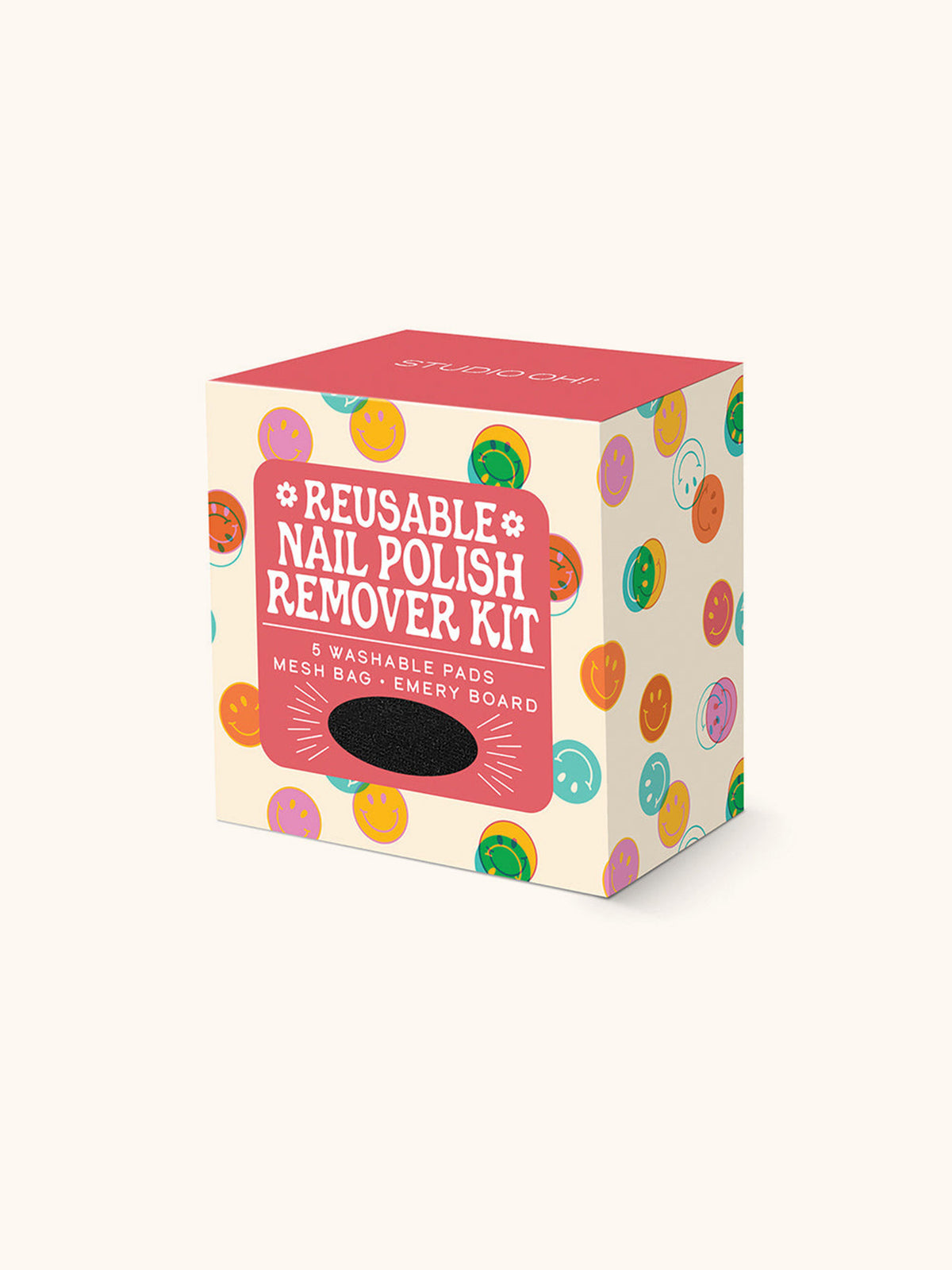 Happy Vibes Reusable Nail Polish Remover Kit – Studio Oh!