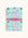 Hello Kitty and Friends Blue Grid Harper Notebook &amp; Pen Set