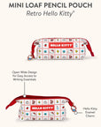 Retro Hello Kitty Mini Loaf Pencil Pouch