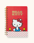 Retro Hello Kitty Agatha Notebook with Sticker Sheet
