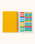 Retro Hello Kitty Agatha Notebook with Sticker Sheet