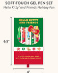 Hello Kitty and Friends Holiday Fun Soft-Touch Gel Pen Set