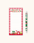 Hello Kitty and Friends Holiday Fun Magnetic List Pad & Gel Pen Set