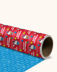 Retro Hello Kitty Reversible Gift Wrap