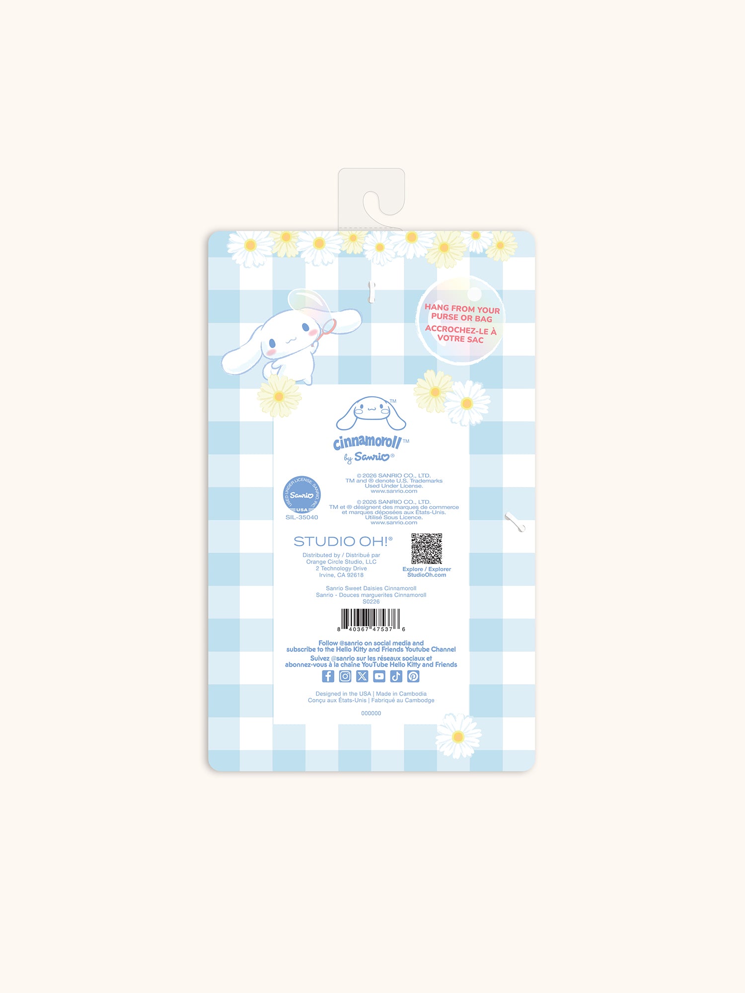 Sanrio Sweet Daisies Cinnamoroll On-the-Go Mini Notebook – Studio Oh!