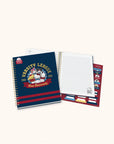 Hello Kitty and Friends Varsity Extra-Large Spiral Notebook with Pocket & Sticker Sheet