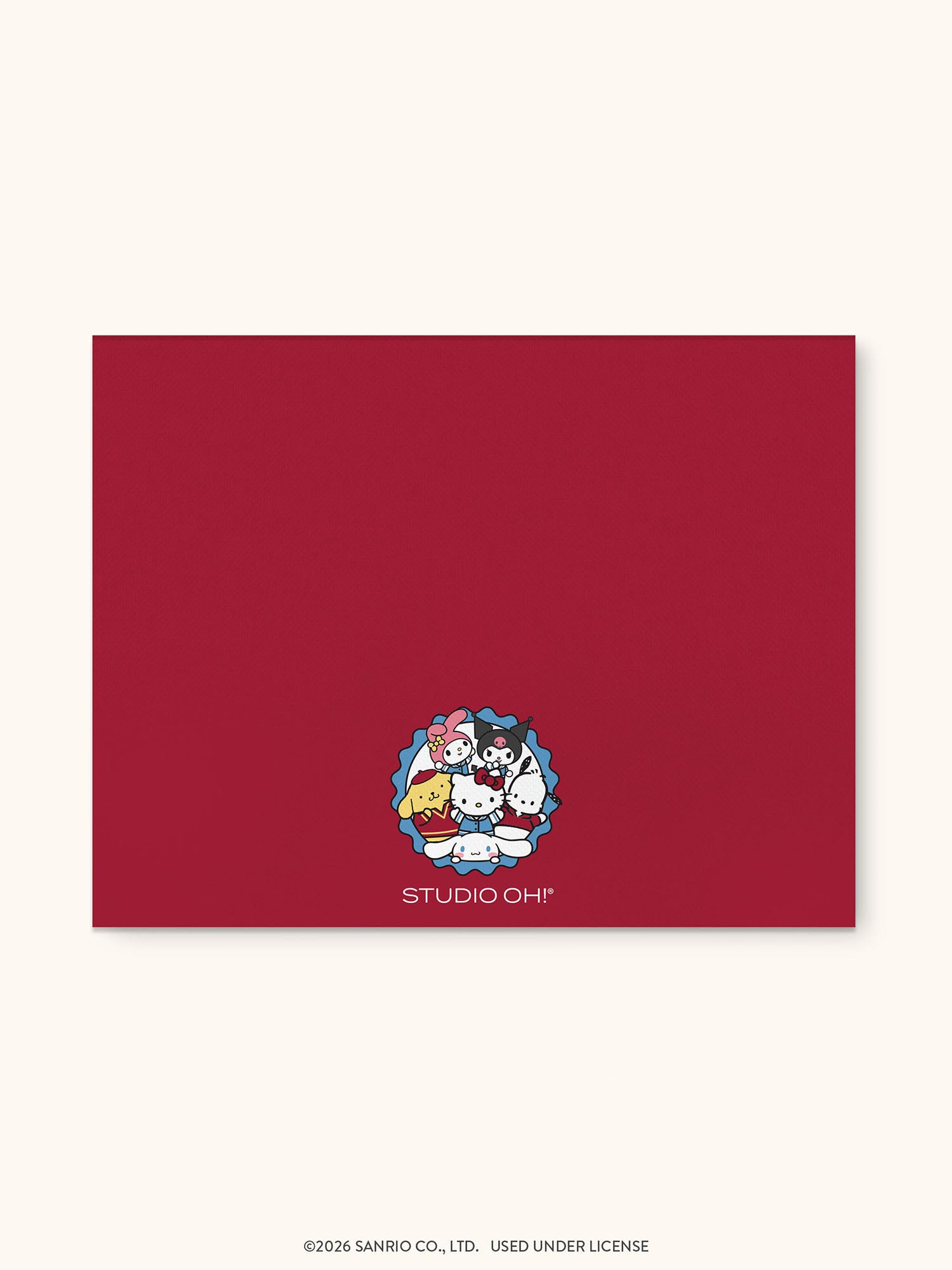 Hello Kitty and Friends Varsity Weekly Desk Pad with Grommets &amp; Stickers