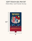Hello Kitty and Friends Varsity Soft-Touch Gel Pen Set