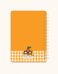 Sanrio Pompompurin Cherry Picnic Agatha Notebook with Pocket & Stickers