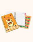 Sanrio Pompompurin Cherry Picnic Agatha Notebook with Pocket & Stickers