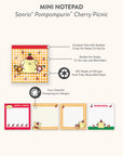 Sanrio Pompompurin Cherry Picnic Mini Notepad