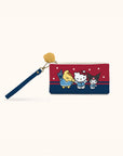 Hello Kitty and Friends Varsity Pencil Pouch with Wrist Strap & Decorative Pull