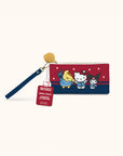Hello Kitty and Friends Varsity Pencil Pouch with Wrist Strap & Decorative Pull