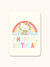 Hello Kitty Rainbow Dreams Happy Birthday Deluxe Greeting Card