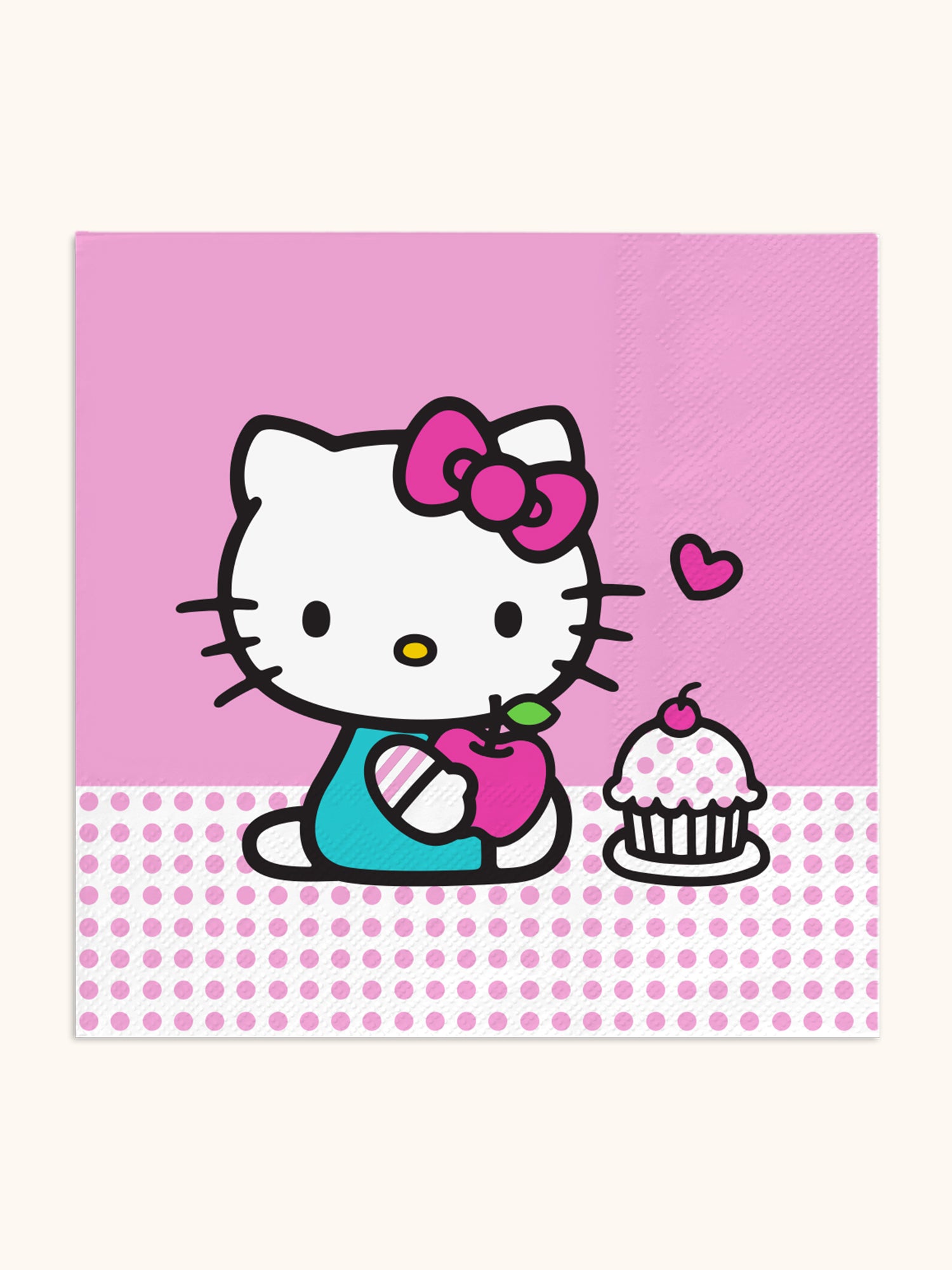 Hello Kitty Pink Dots Luncheon Napkins