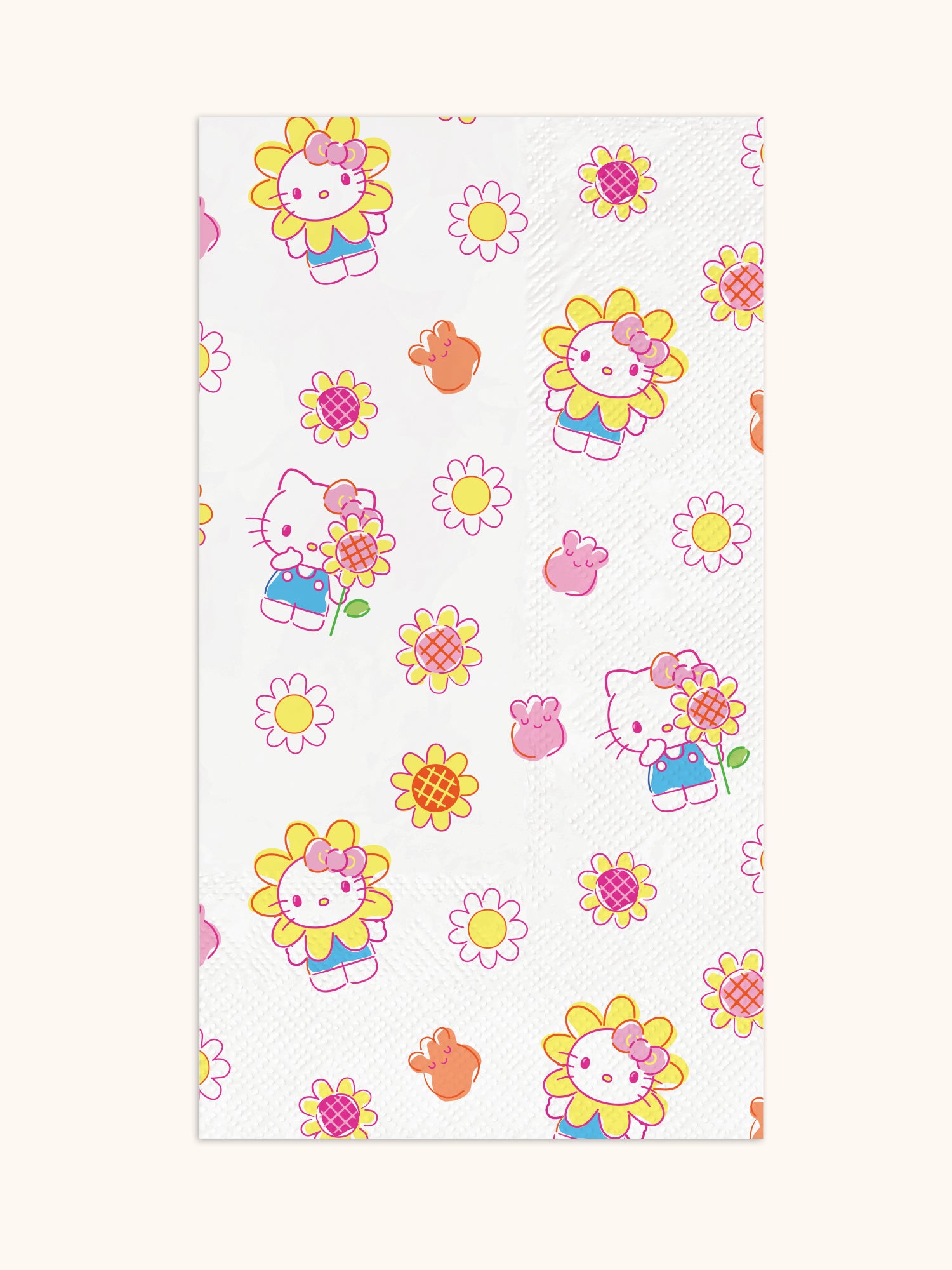 Hello Kitty Garden Doodle Guest Towels