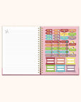 Hello Kitty College Letters Extra Large Spiral Notebook