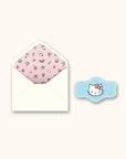 Hello Kitty Just Saying Hello Deluxe Greeting Card