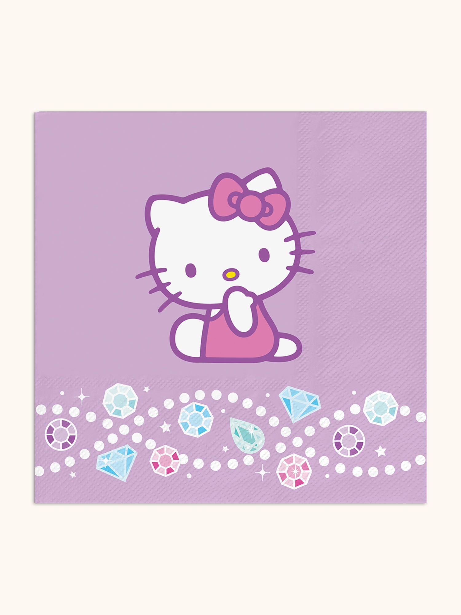 Hello Kitty Bejeweled Luncheon Napkins
