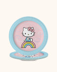 Hello Kitty Rainbow Skies Luncheon Plates