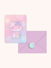Hello Kitty 50th Anniversary Studio Note Cards with Matching Wax Seals