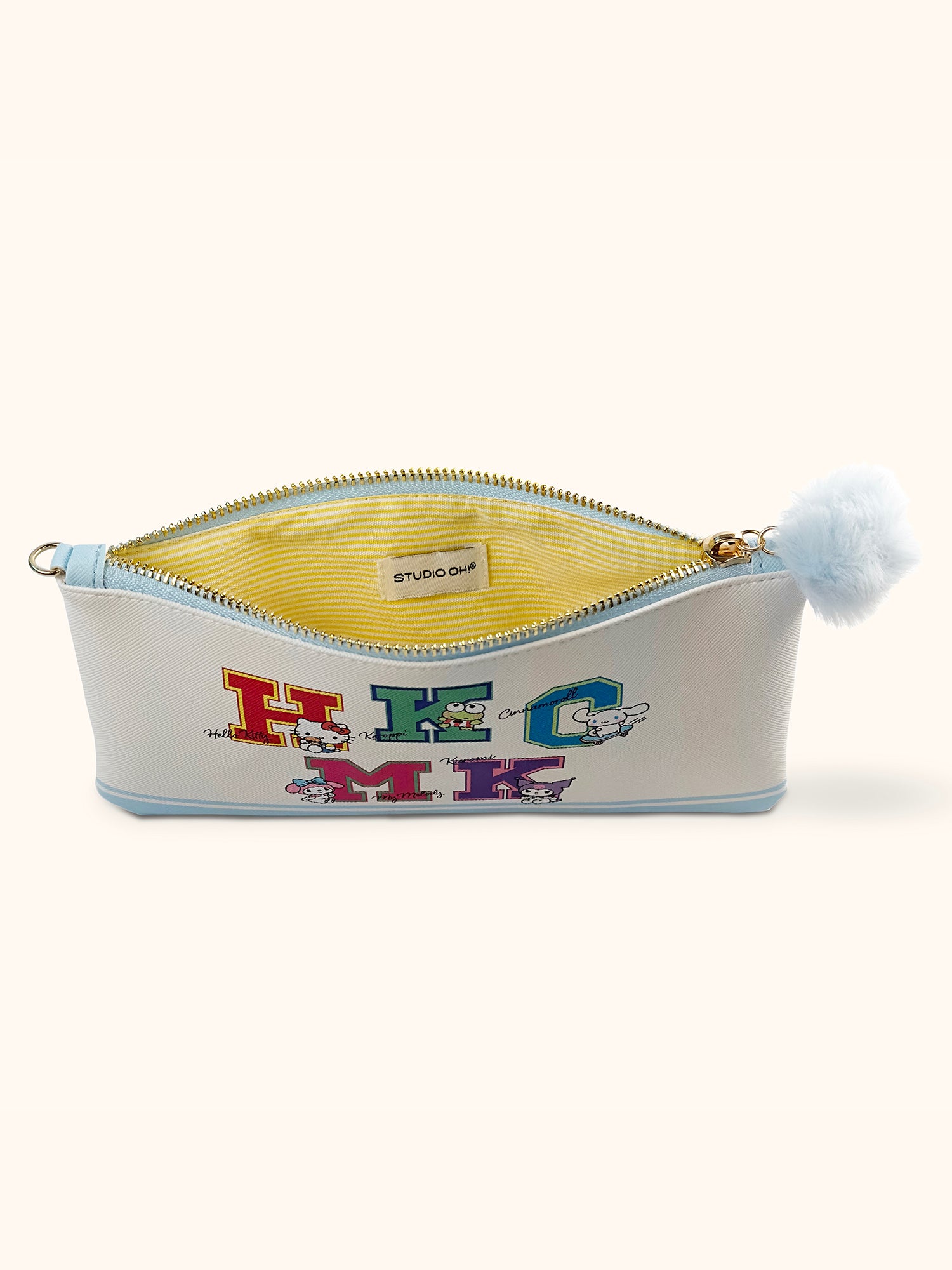 Hello Kitty and Friends College Letters Blue Pencil Pouch – Studio Oh!