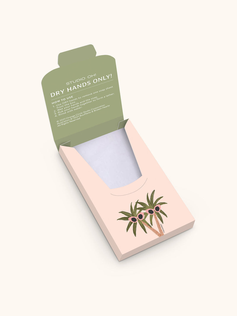 Sunny Palms Single-Use Soap Sheets
