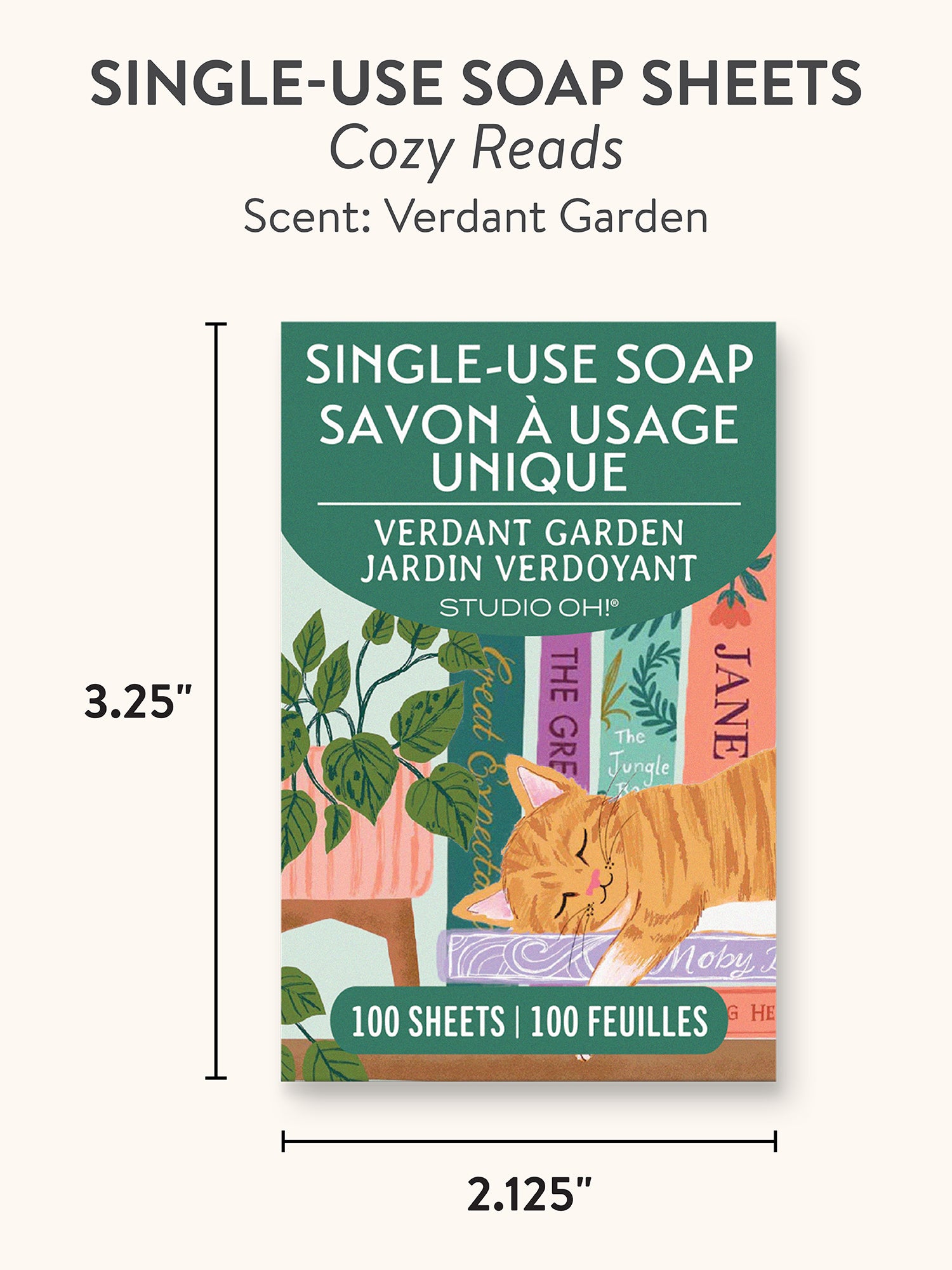 Cozy Reads Single-Use Soap Sheets – Studio Oh!