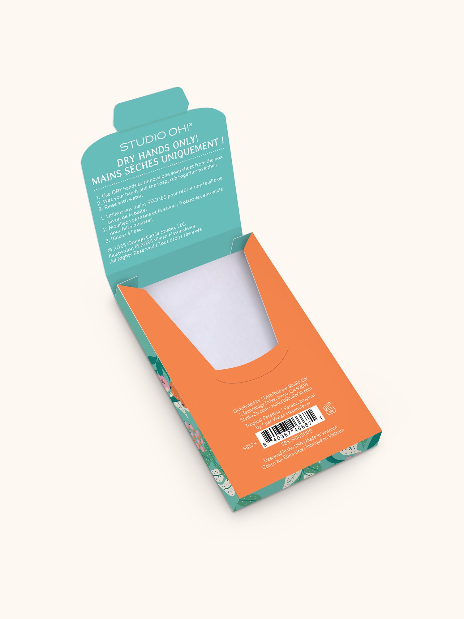 Tropical Paradise Single-Use Soap Sheets – Studio Oh!