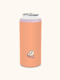 Let the Good Times Roll Insulated Stainless Steel Slim-Can Cooler