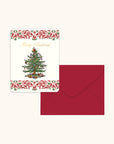 Spode Christmas Tree Yuletide Artisan Note Card Set