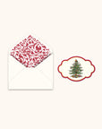 Spode Christmas Tree Yuletide Deluxe Greeting Card