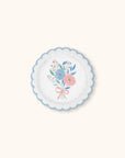Romantic Rococo Scalloped Dessert Plates