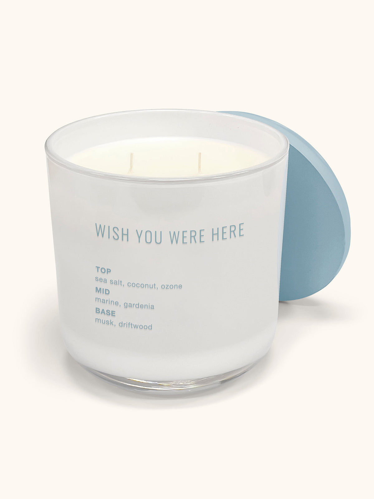 Wish You Were Here Double-Wick Signature Candle
