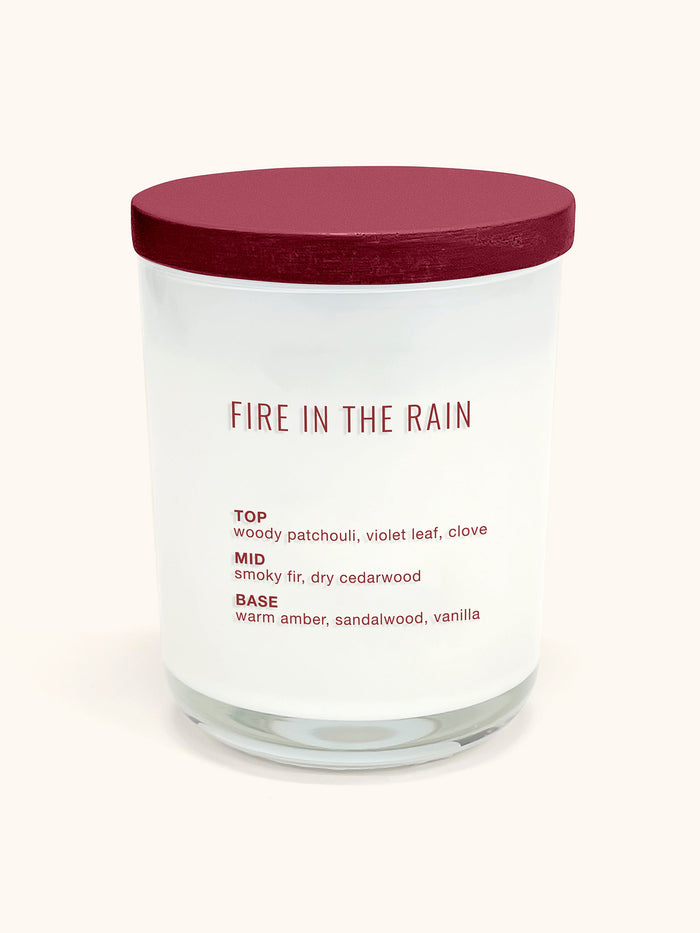Fire In The Rain Double-Wick Signature Candle