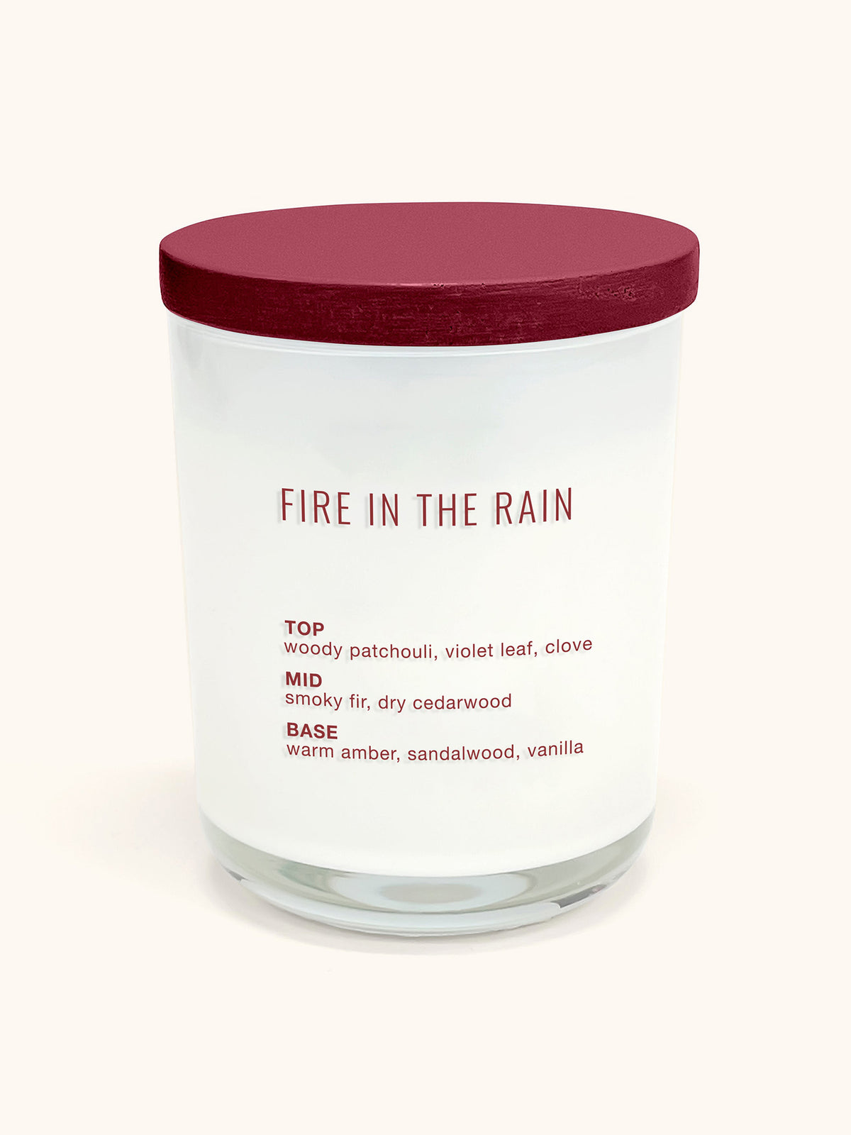 Fire In The Rain Double-Wick Signature Candle
