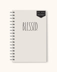 Rae Dunn BLESSED Medium Spiral Notebook