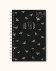 Rae Dunn BLESSED Bee Kraft Medium Spiral Notebook