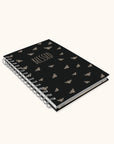 Rae Dunn BLESSED Bee Kraft Medium Spiral Notebook