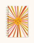 Retro Sunshine Medium Spiral Notebook