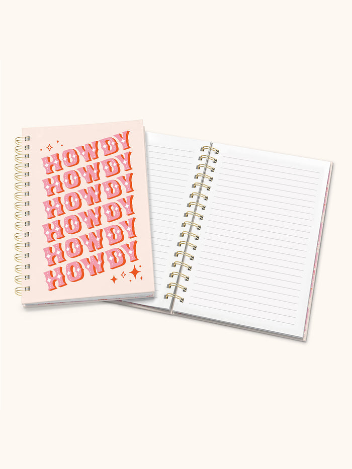 Howdy Partner Medium Spiral Notebook