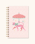 Leopard on Parade Medium Spiral Notebook
