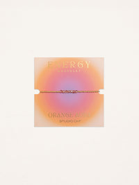 Orange Aura Energy Bracelet
