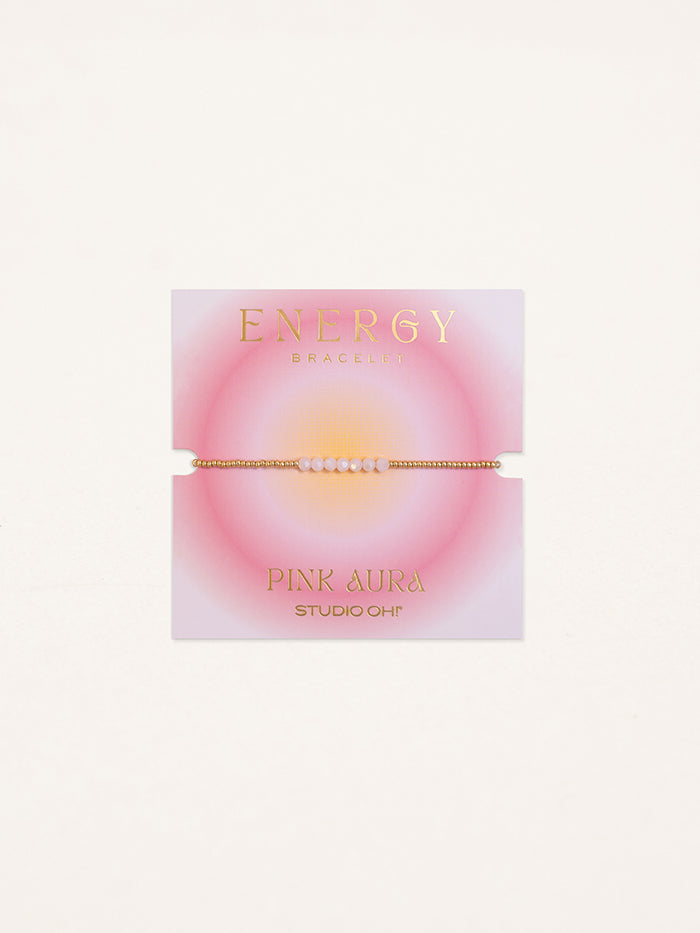 Pink Aura Energy Bracelet