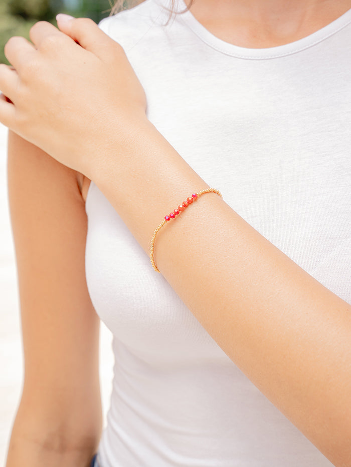Red Aura Energy Bracelet